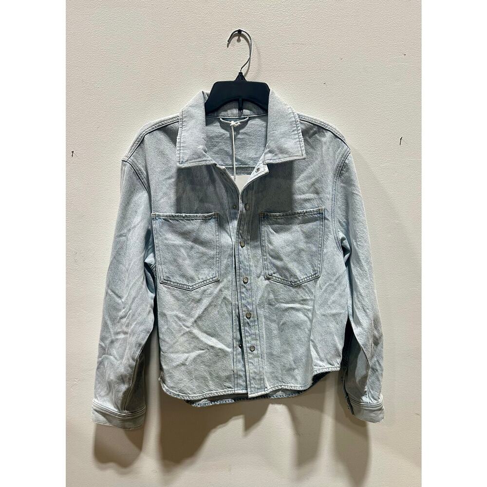 Denim Shirt Jacket Light Wash - Pistola Denim - Picture 3 of 5